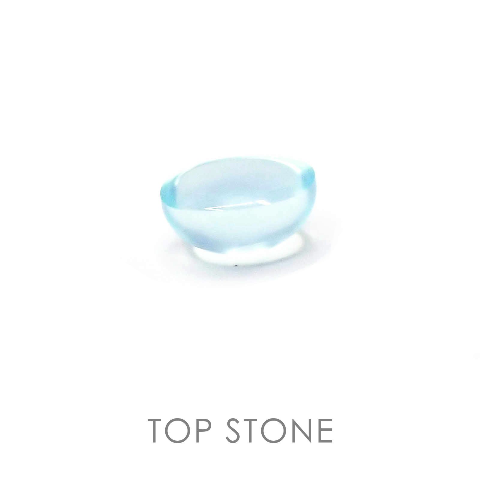 ブルーオパール ペルー産 ルース 1.3ct[20084723]8×6.2mm前後