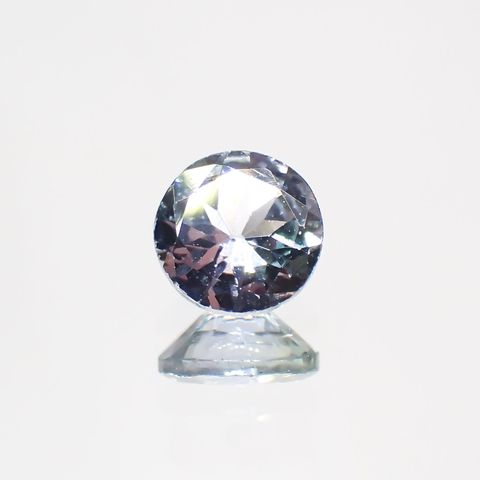 バイカラータンザナイト(宝石名タンザナイト) タンザニア産 0.69ct 識別済[210812665]5.7×5.6mm前後