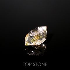 オイルインクォーツ 原石 パキスタン産 2.30ct[220616485]11.2x6.9mm前後