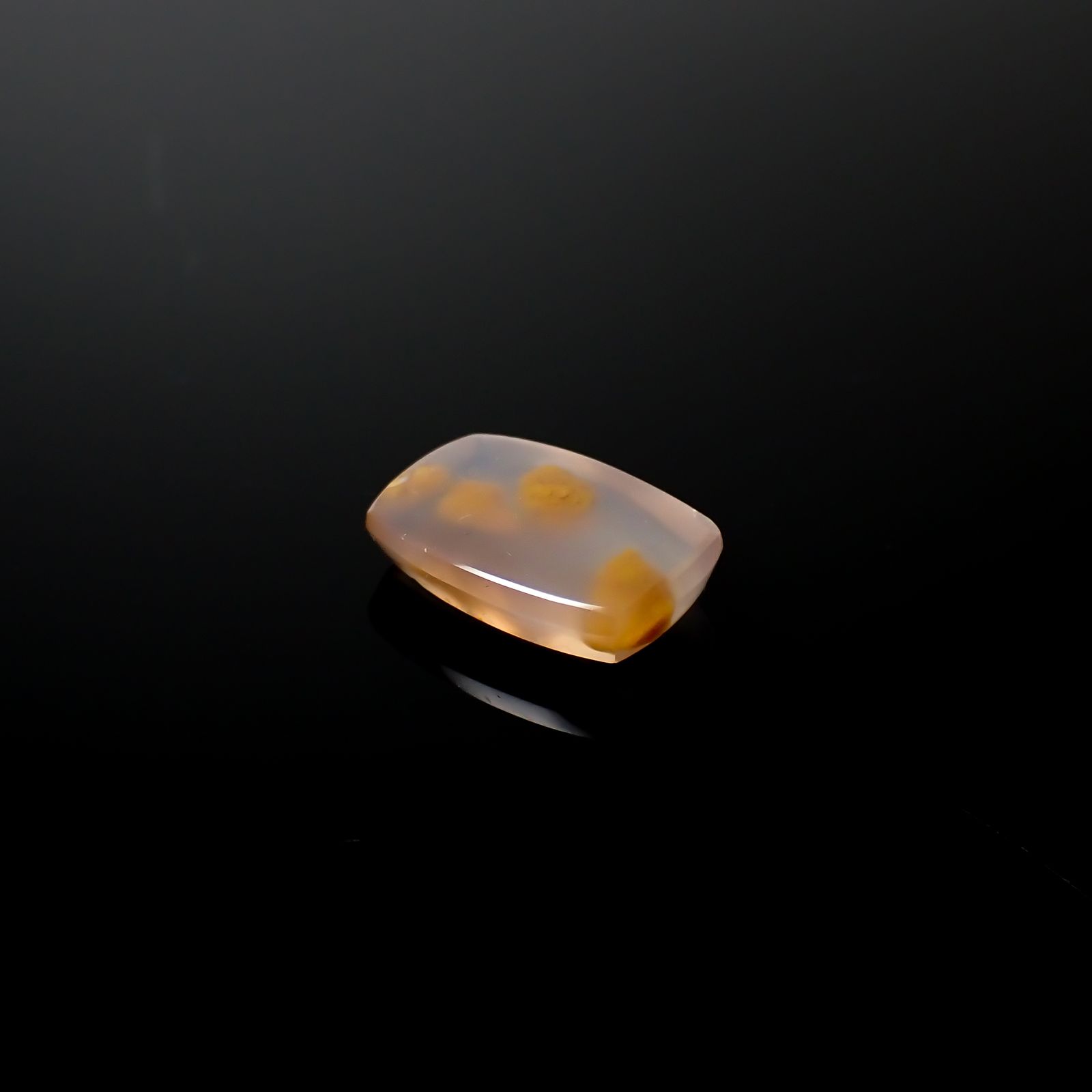 ユニークアゲート ブラジル産 13.54ct[240427213]19x13.7mm前後