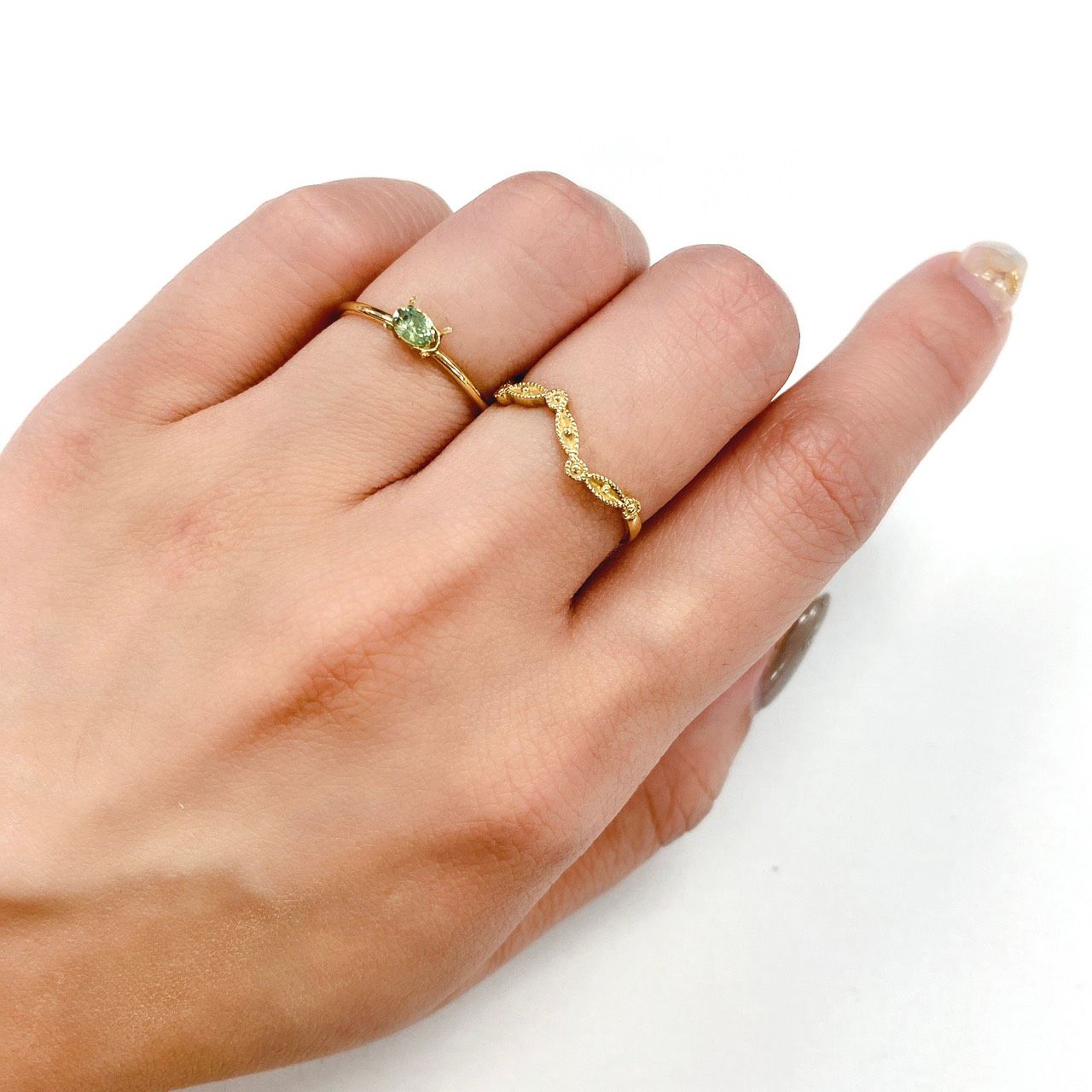 デマントイドガーネット ナミビア産 ルース 0.18ct[21059883]4×3mm前後