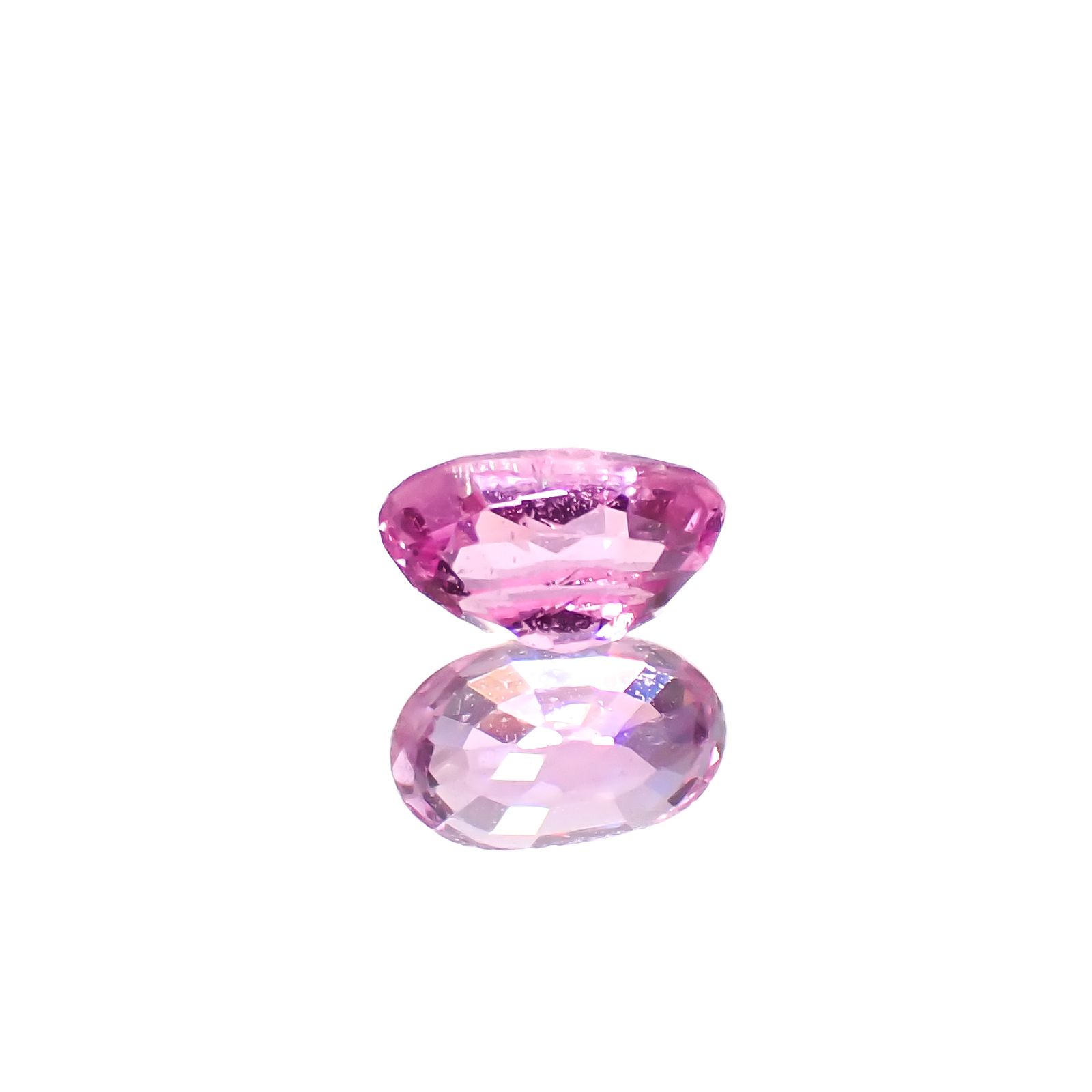 ネオンピンクサファイア スリランカ産 0.46ct[240728549]5.2x3.2mm前後
