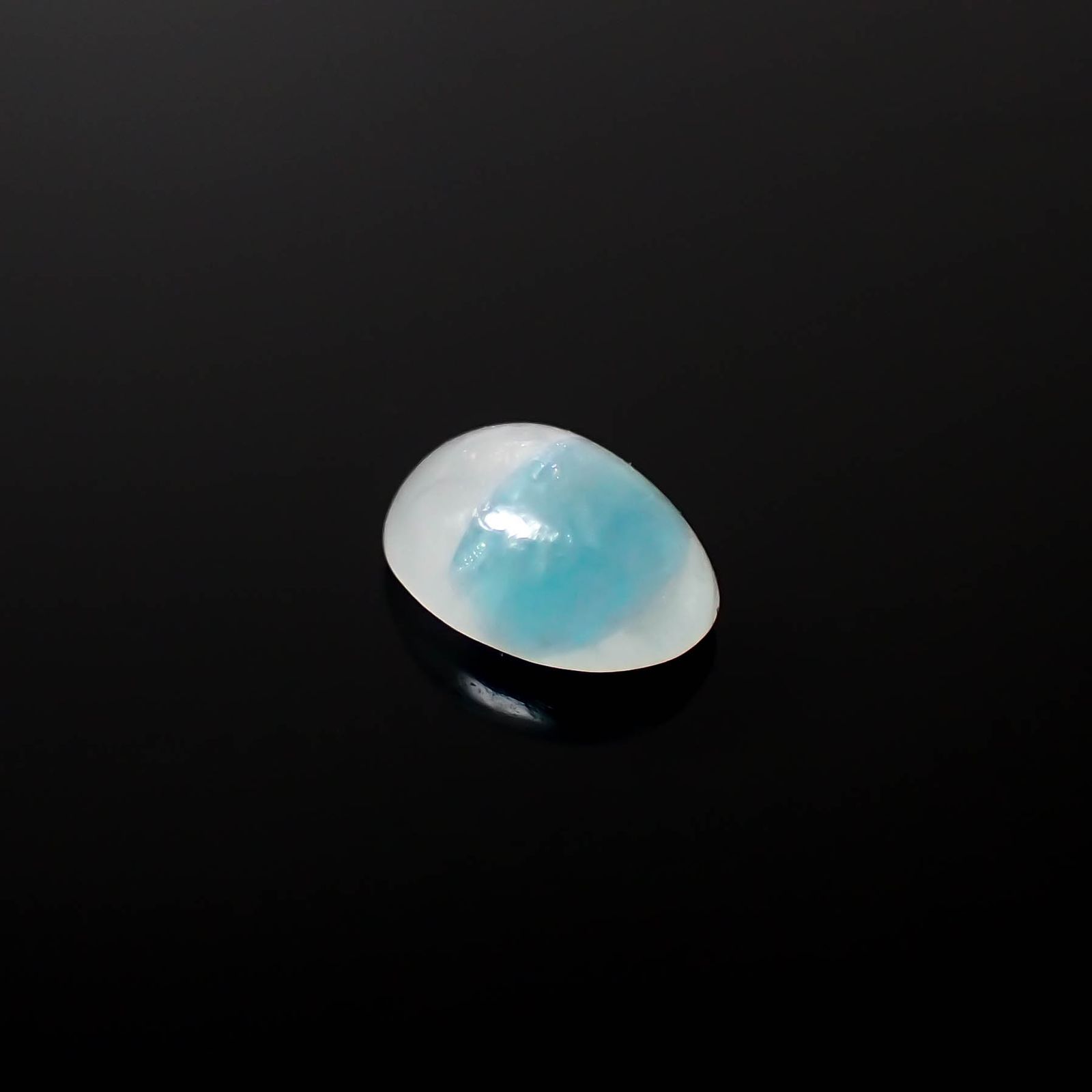 パライバトルマリンインクォーツ ブラジル産 0.74ct[240226355]7x5mm前後
