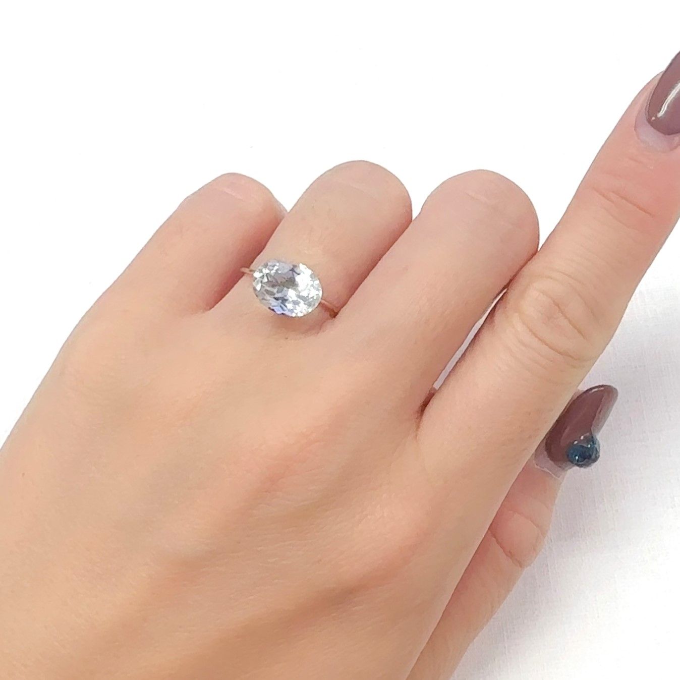 ゴッシェナイト パキスタン・ヒマラヤ産 2.31ct[240527463]10.1x8mm前後