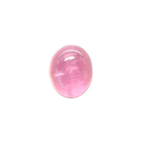 ペツォッタイトキャッツアイ(ラズベリル)(宝石名ペツォッタイト・キャッツアイ) マダガスカル産 0.481ct ソ付(彩珠)[210811977]5×4mm前後