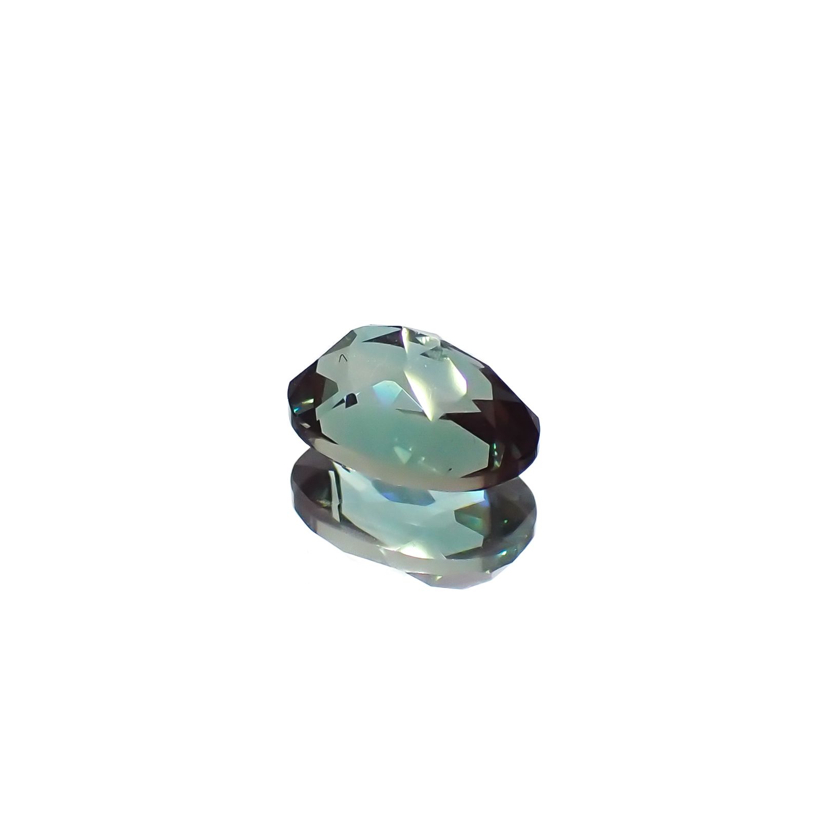 カラーチェンジアンデシン モンゴル産 0.77ct[240226328]7.1x4.9mm前後