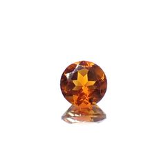 マデイラシトリン ブラジル・ミナスジェライス州産 0.72ct [250630585]6.1x6.1mm前後