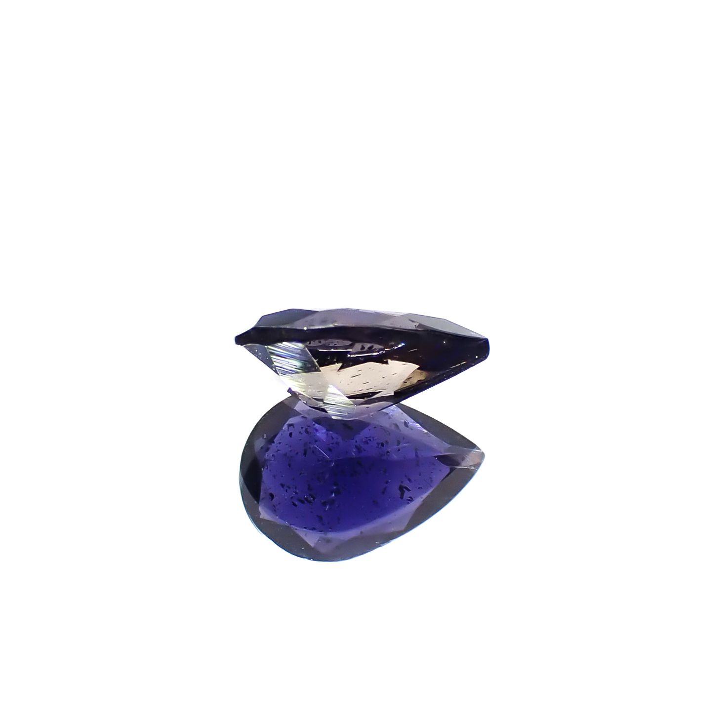 アイオライトサンストーン インド/ブラジル産 0.47ct[240928840]7x4.9mm前後