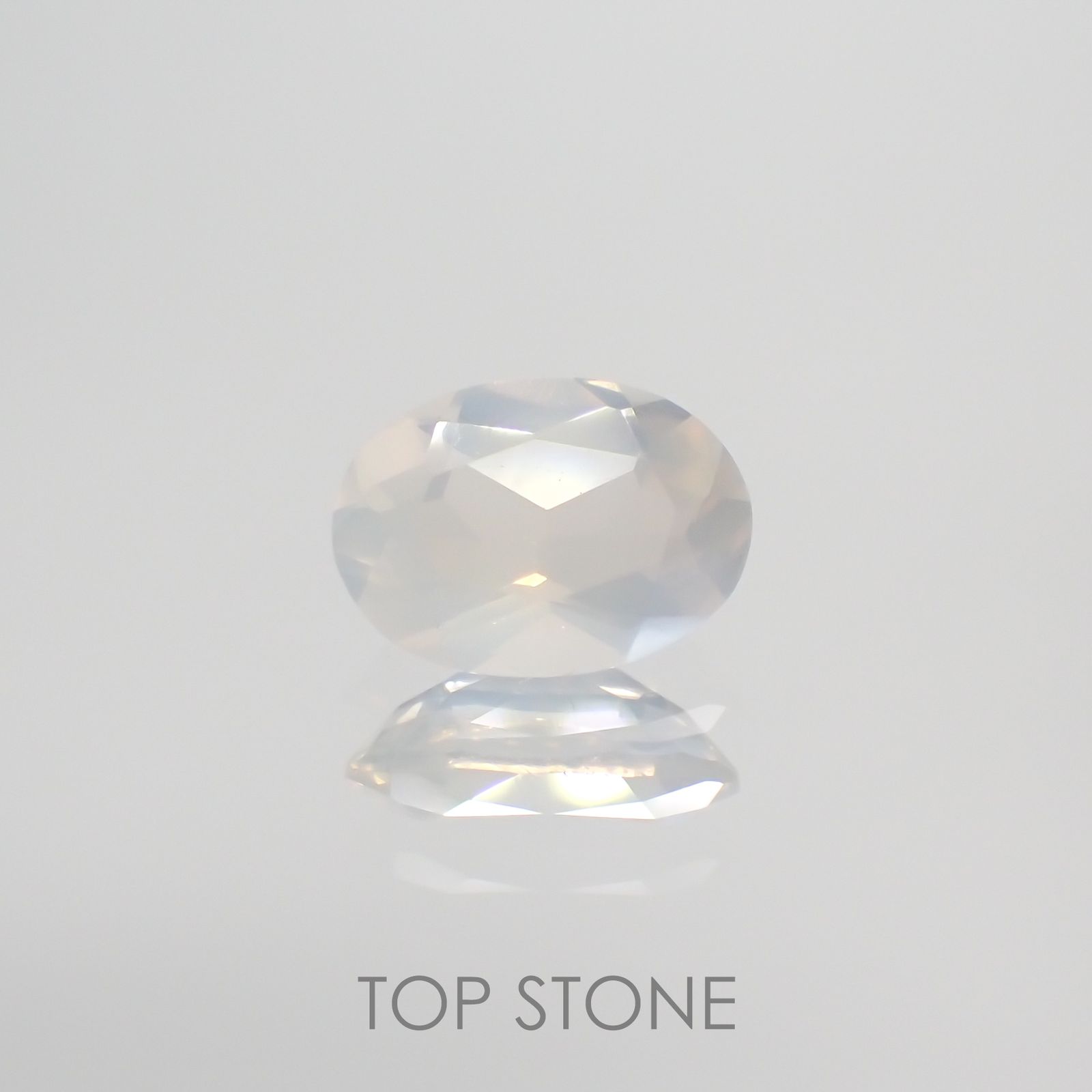 ムーンストーン(宝石名ムーンストーン) インド/スリランカ産 0.60ct 識別済[210912748]6.9×5mm前後
