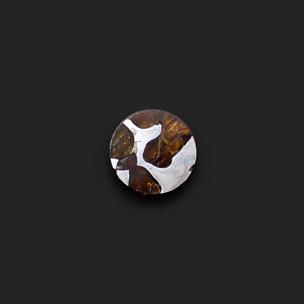 パラサイト隕石Sericho トリプレット 発見地:ケニア 4.03ct[240125717]12.1x12mm前後