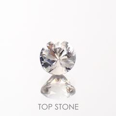 サニディン(宝石名サニディン)ドイツ産 0.15ct 識別済[221018944]3.5x3.4mm前後