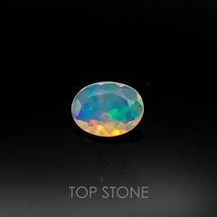 エチオピアオパール エチオピア産 ルース 0.66ct[]8.4×6.5mm前後