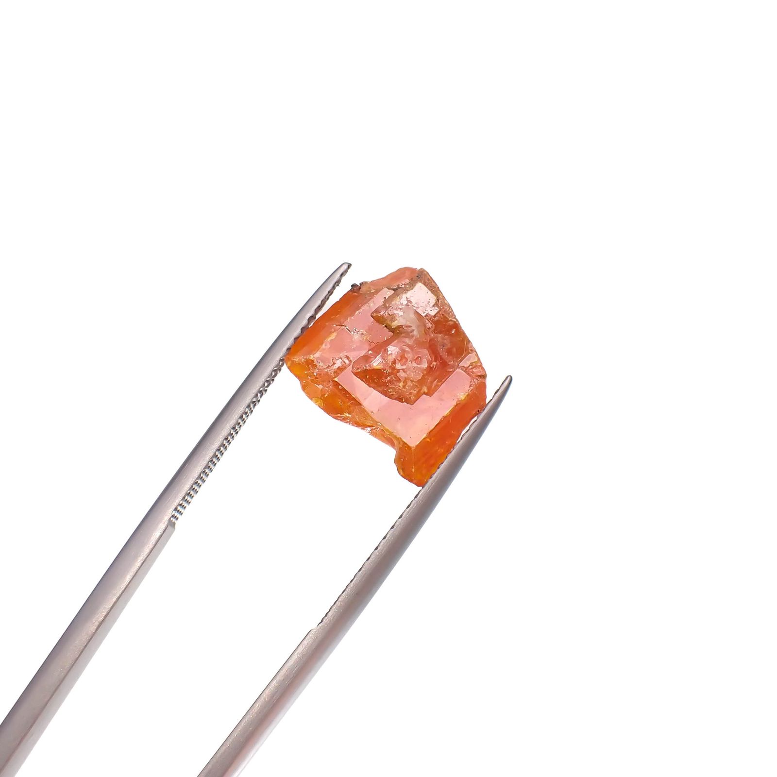 ウルフェナイト 原石 アメリカ・アリゾナ州・レッドクラウド鉱山産 9.17ct[230421828]12.8x11.6mm前後