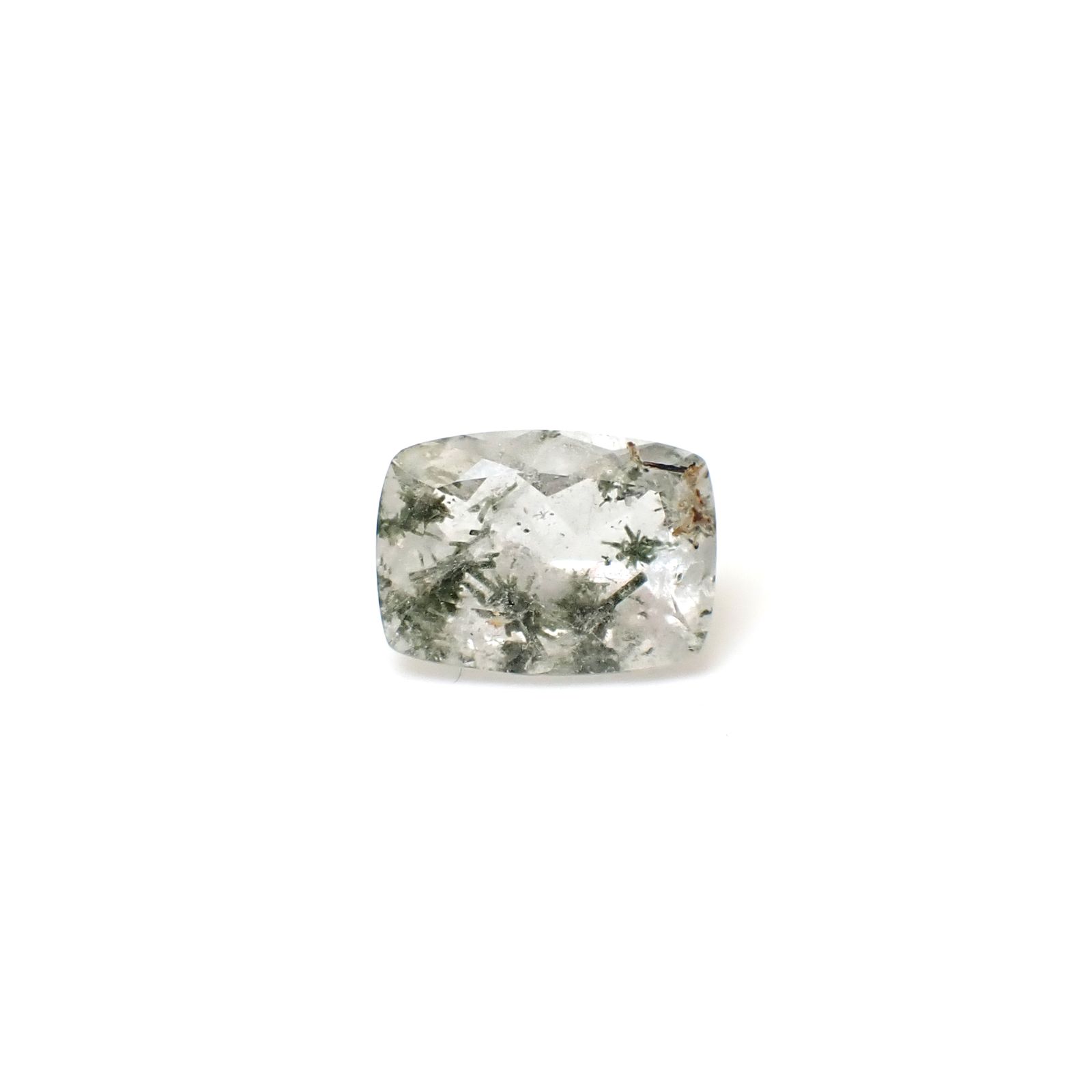 ヘデンベルジャイトインクォーツ インドネシア産 5.16ct [220917836]13.2x9.6mm前後
