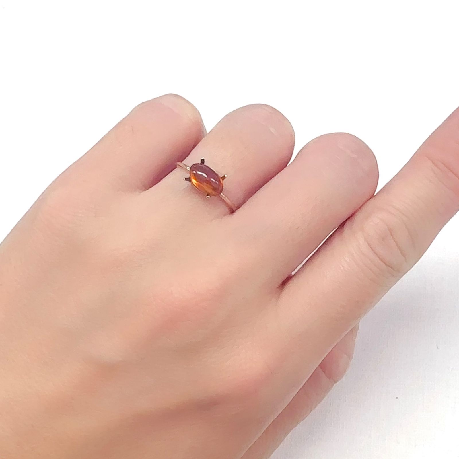 ジンカイト(半人工石/合成結晶)  ポーランド産 2.49ct[240628239]8.5x5.1mm前後