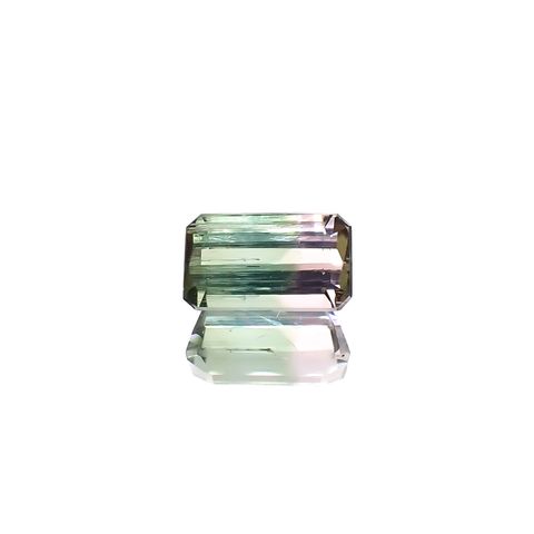 バイカラートルマリン アフガニスタン産 0.73ct[240929143]6.4x3.7mm前後