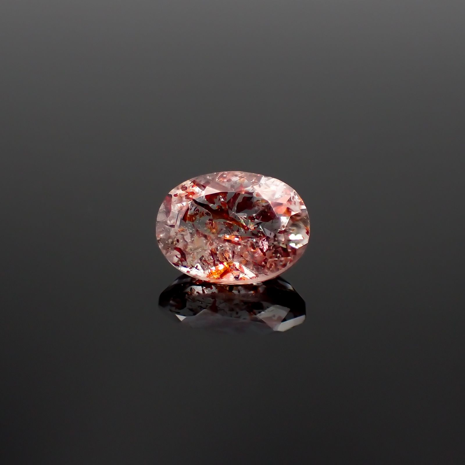 ファイヤークォーツ ナイジェリア産 1.46ct[230421748]8.6x6.5mm前後