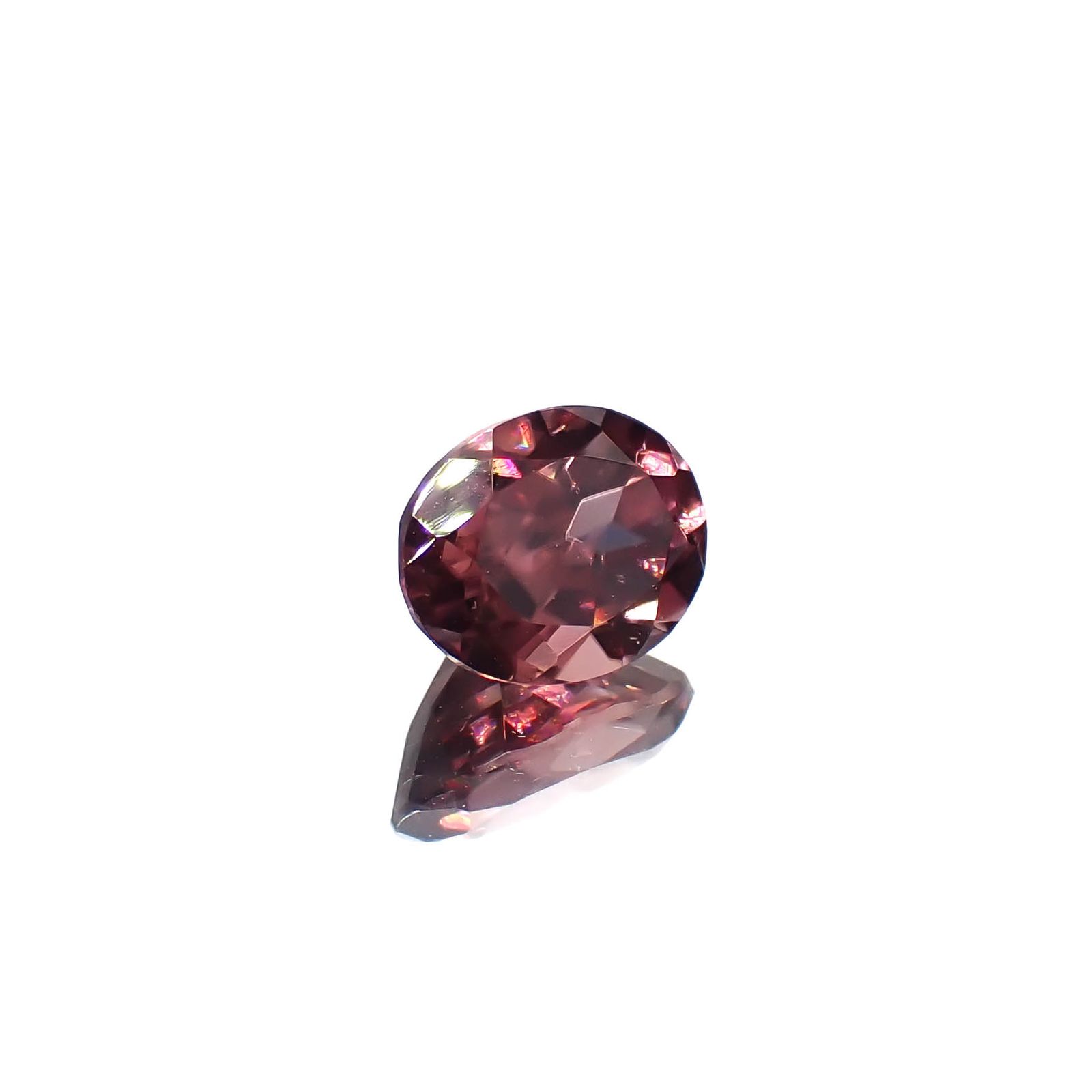 ピンクジルコン スリランカ/カンボジア産 2.17ct[240627928]8.1x6.2mm前後