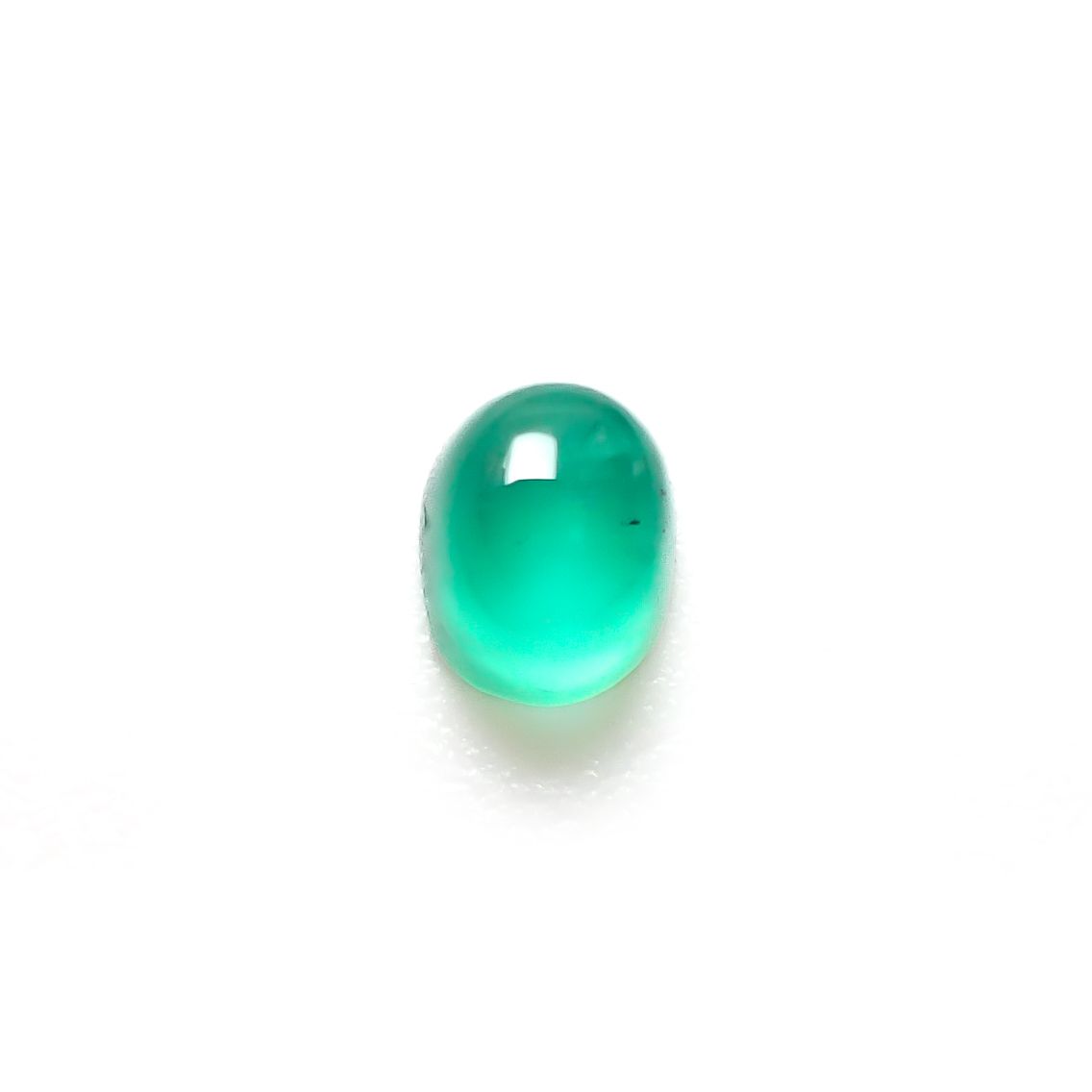 エメラルドキャッツアイ コロンビア産 0.37ct [241229551]4.4x3.5mm前後
