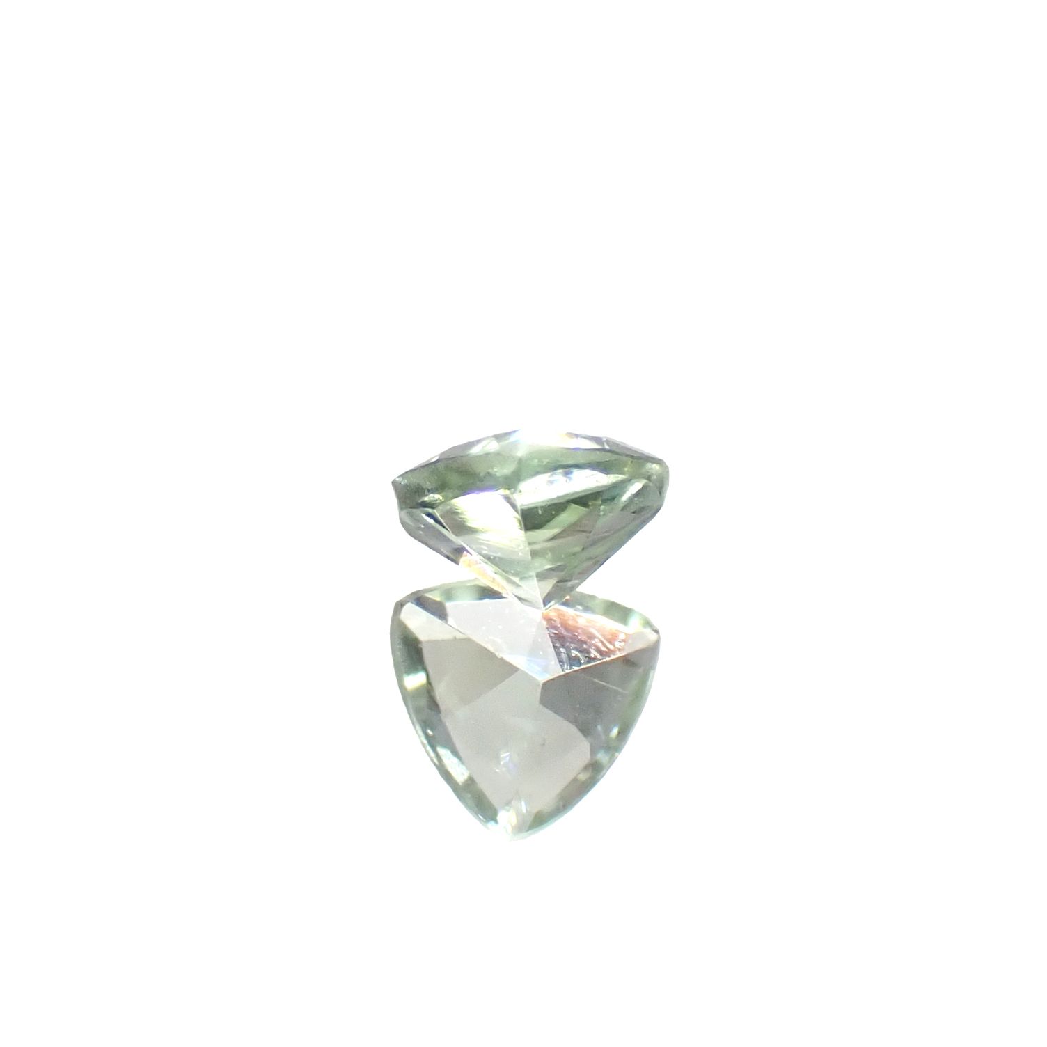 ミントペリドット パキスタン/ノルウェー産 0.18ct [250730644]3.6x3.7mm前後