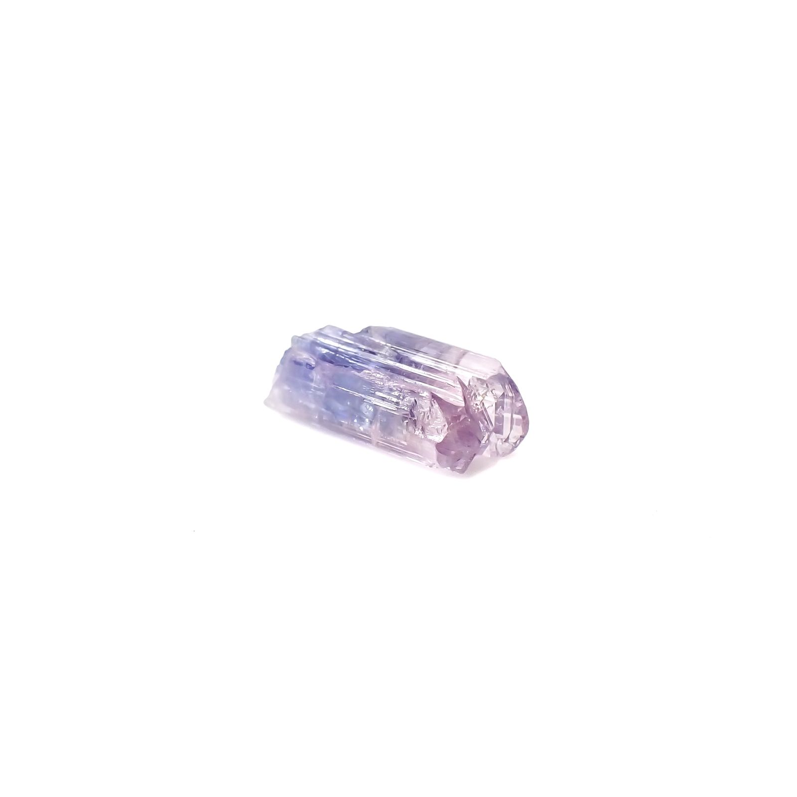バイカラータンザナイト 原石 タンザニア産 2.63ct[231224983]11.7x5.6mm前後