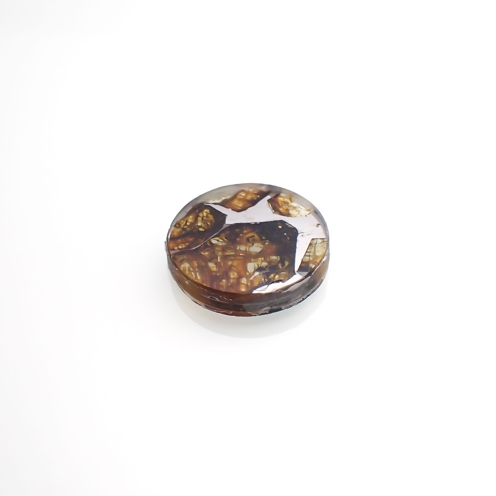 パラサイト隕石Sericho トリプレット 発見地：ケニア 3.62ct[220114152]12x12mm前後