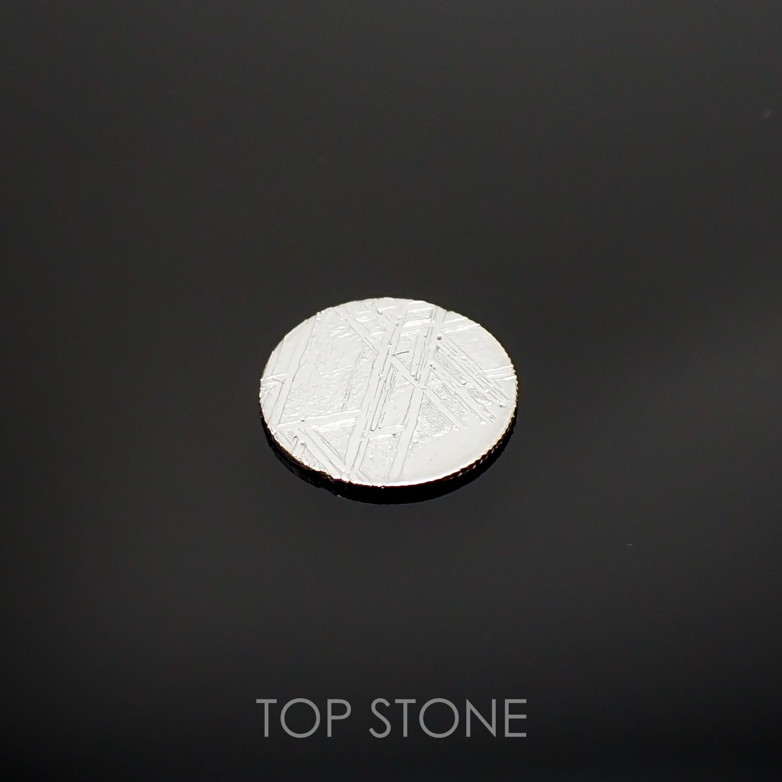 ムオニナルスタ隕石 発見地：スウェーデン 1.51ct[220115611]9.9x9.9mm前後