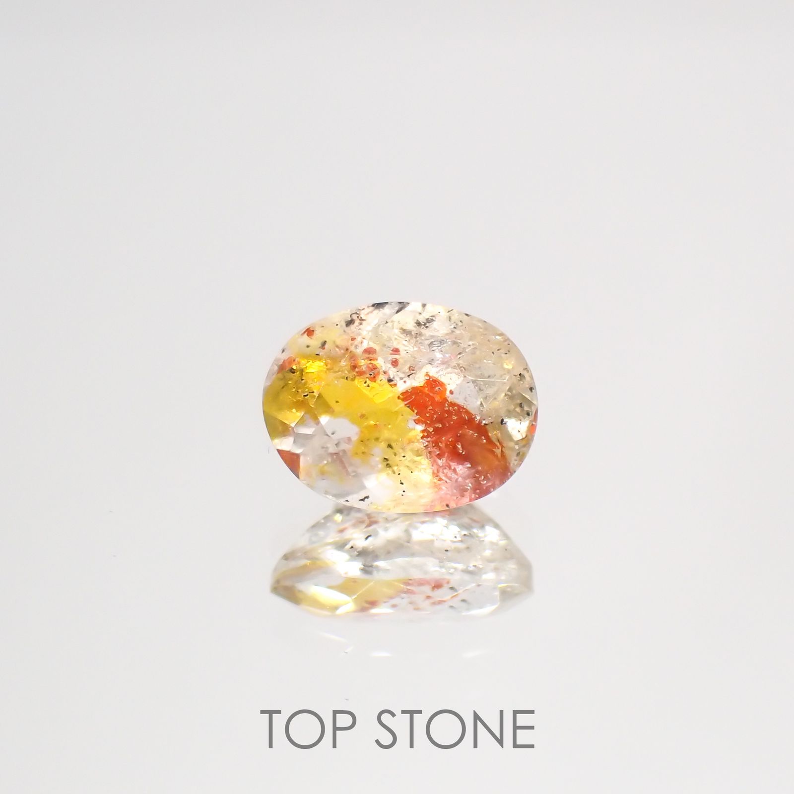 オーロラクォーツ ブラジル・ミナスジェライス産 1.32ct[220114383]8.1x6.2mm前後