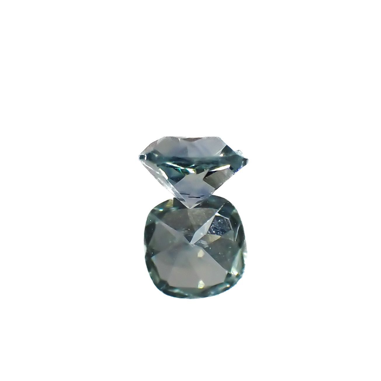 モンタナサファイア(宝石名サファイア)アメリカ・モンタナ州産 0.48ct 識別済[220616654]4.4x4.4mm前後