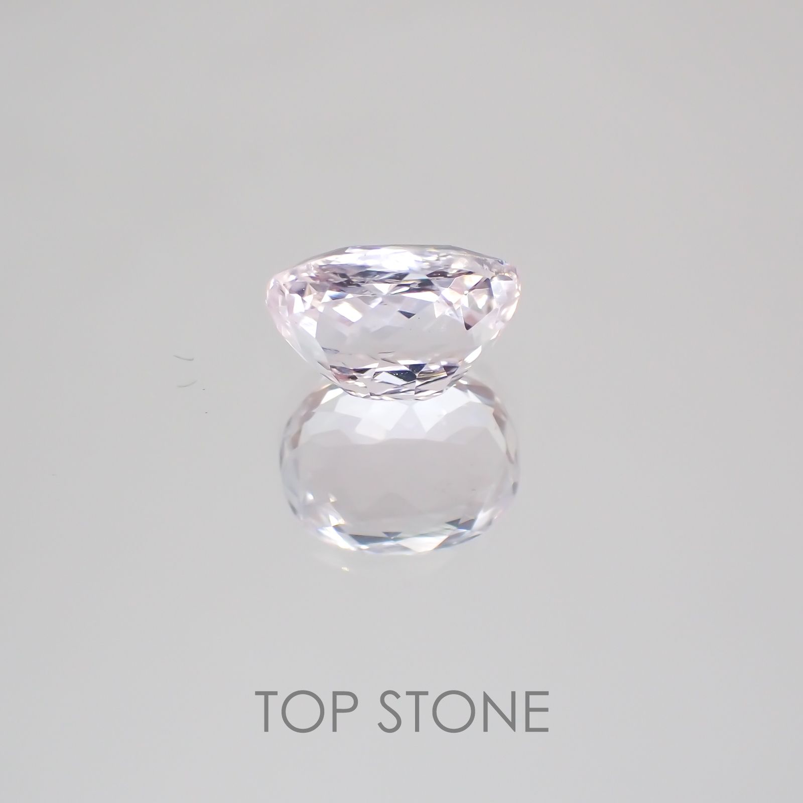 クンツァイト アフガニスタン産 ルース 2.09ct[21029734]8.7×6.7mm前後