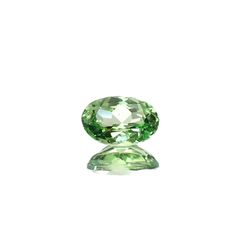 ミントガーネット(宝石名ガーネット)タンザニア産 0.52ct 識別済[241229614]6x4mm前後