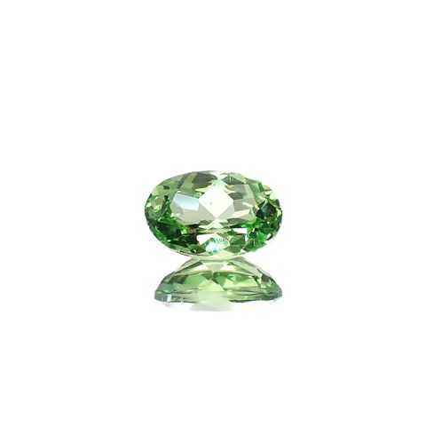 ミントガーネット(宝石名ガーネット)タンザニア産 0.52ct 識別済[241229614]6x4mm前後