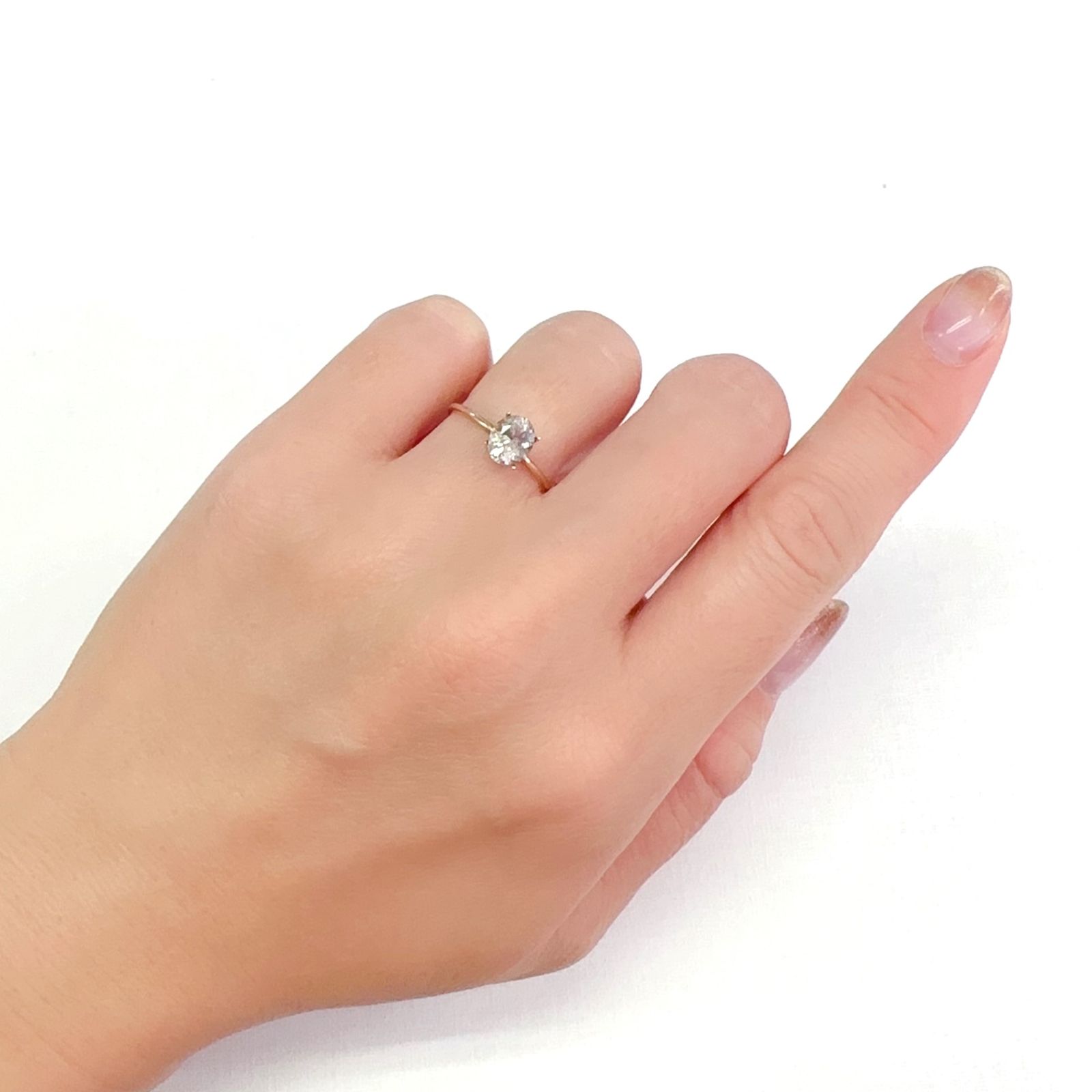 ティンカーベルクォーツ ブラジル産 0.70ct[230923473]6.5x5.4mm前後