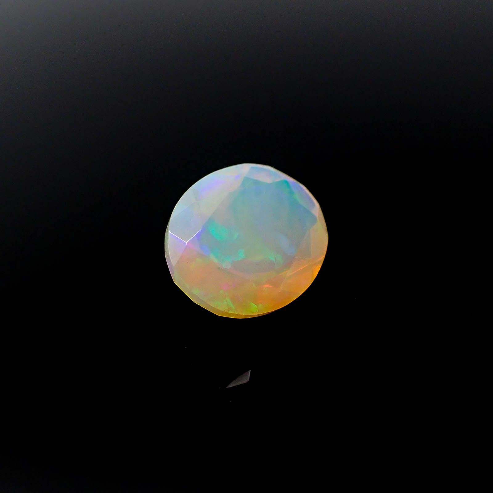 エチオピアオパール(宝石名オパール)エチオピア産 2.33ct 識別済[230722905]10.9x9mm前後