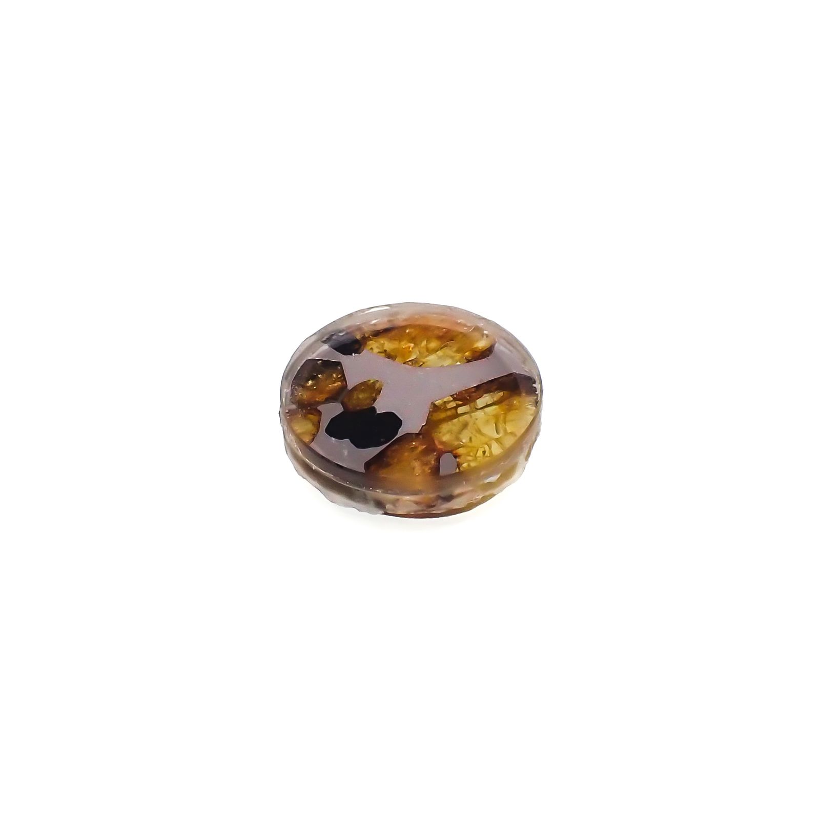 パラサイト隕石Sericho トリプレット 発見地：ケニア 4.96ct[231023675]12x12mm前後