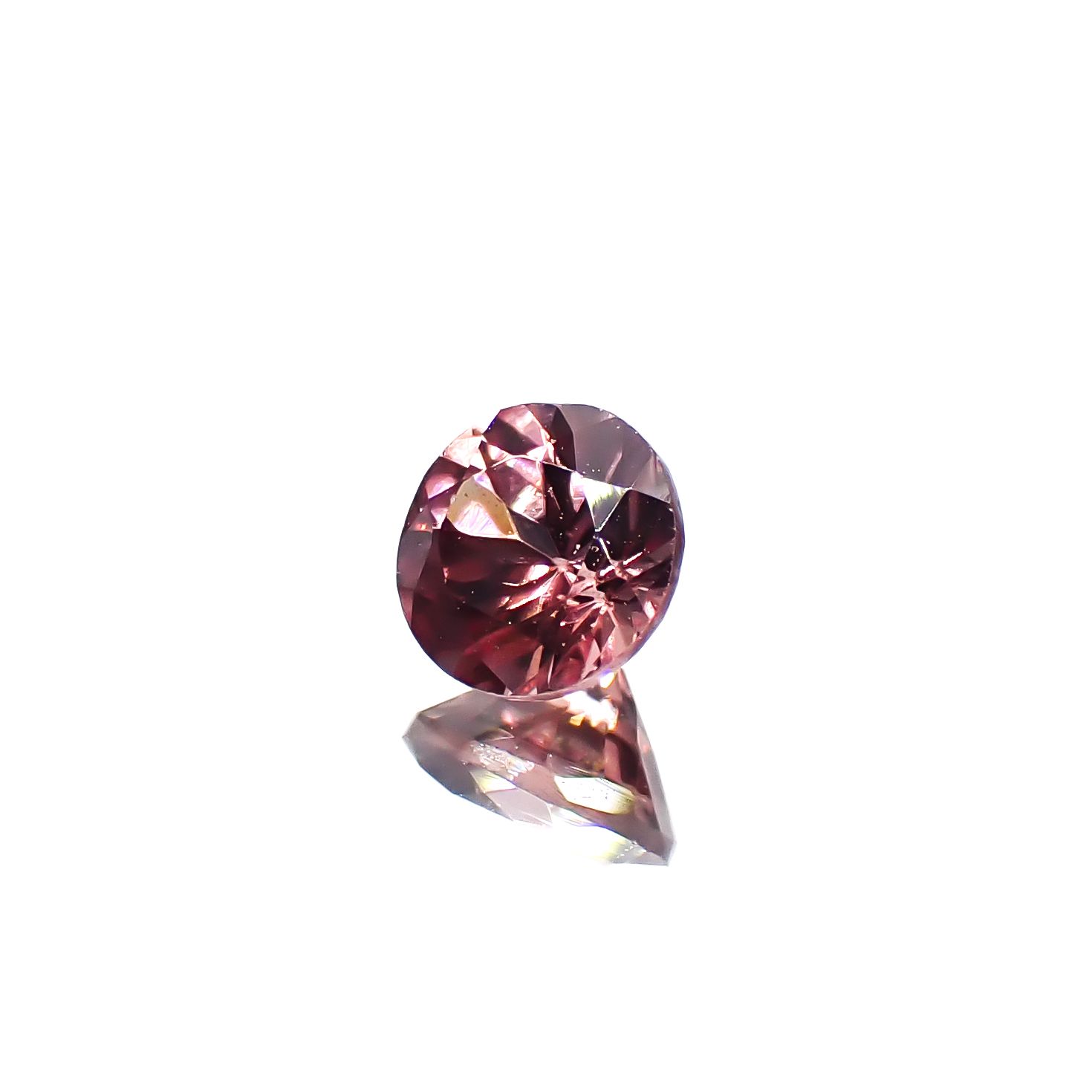 ピンクジルコン スリランカ/カンボジア産 0.78ct[240928807]5x5mm前後 | TOP STONE(トップストーン)