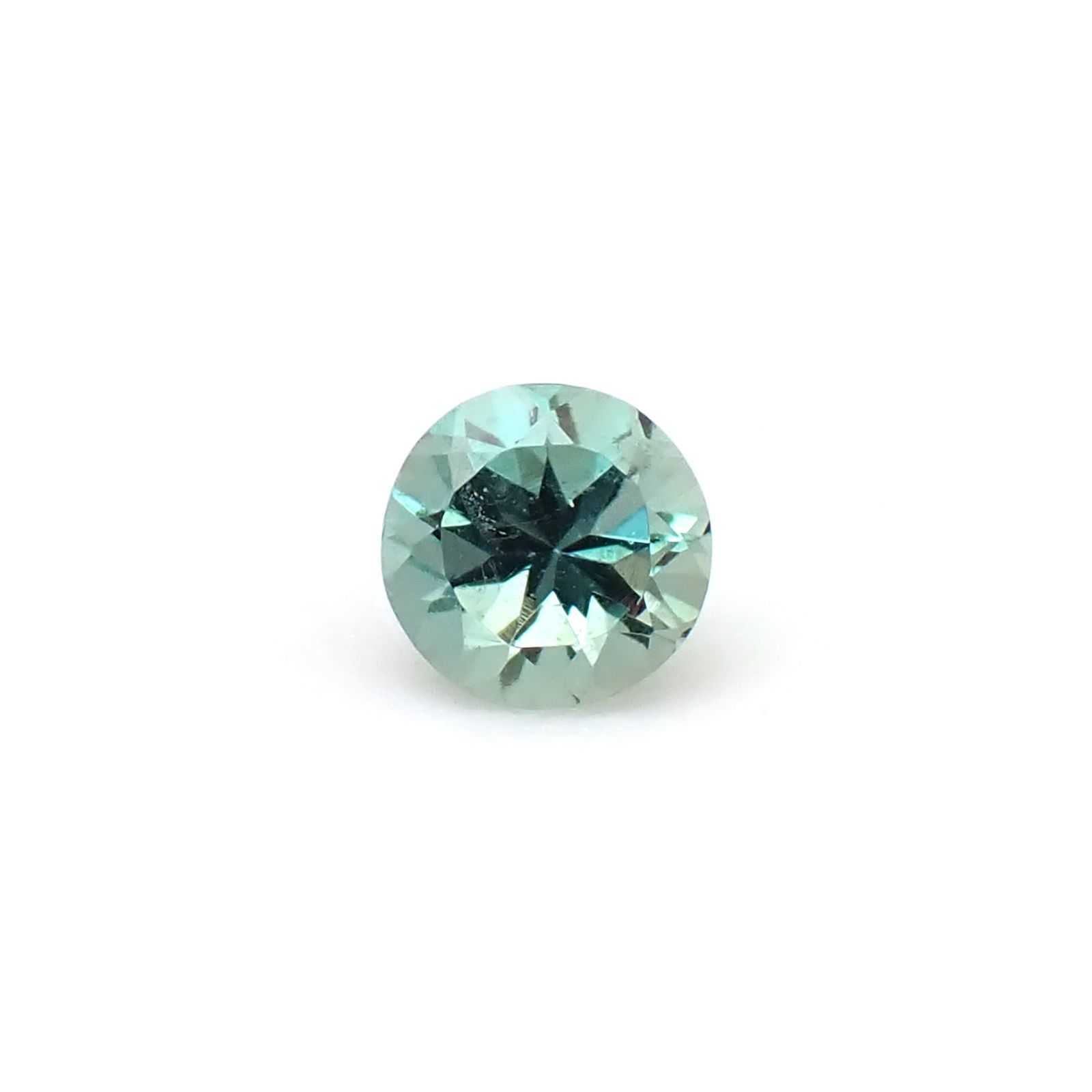 グリーンゾイサイト(宝石名グリーン・ゾイサイト)タンザニア産 識別済 0.16ct / 3.3x3.3mm前後 [260932853]