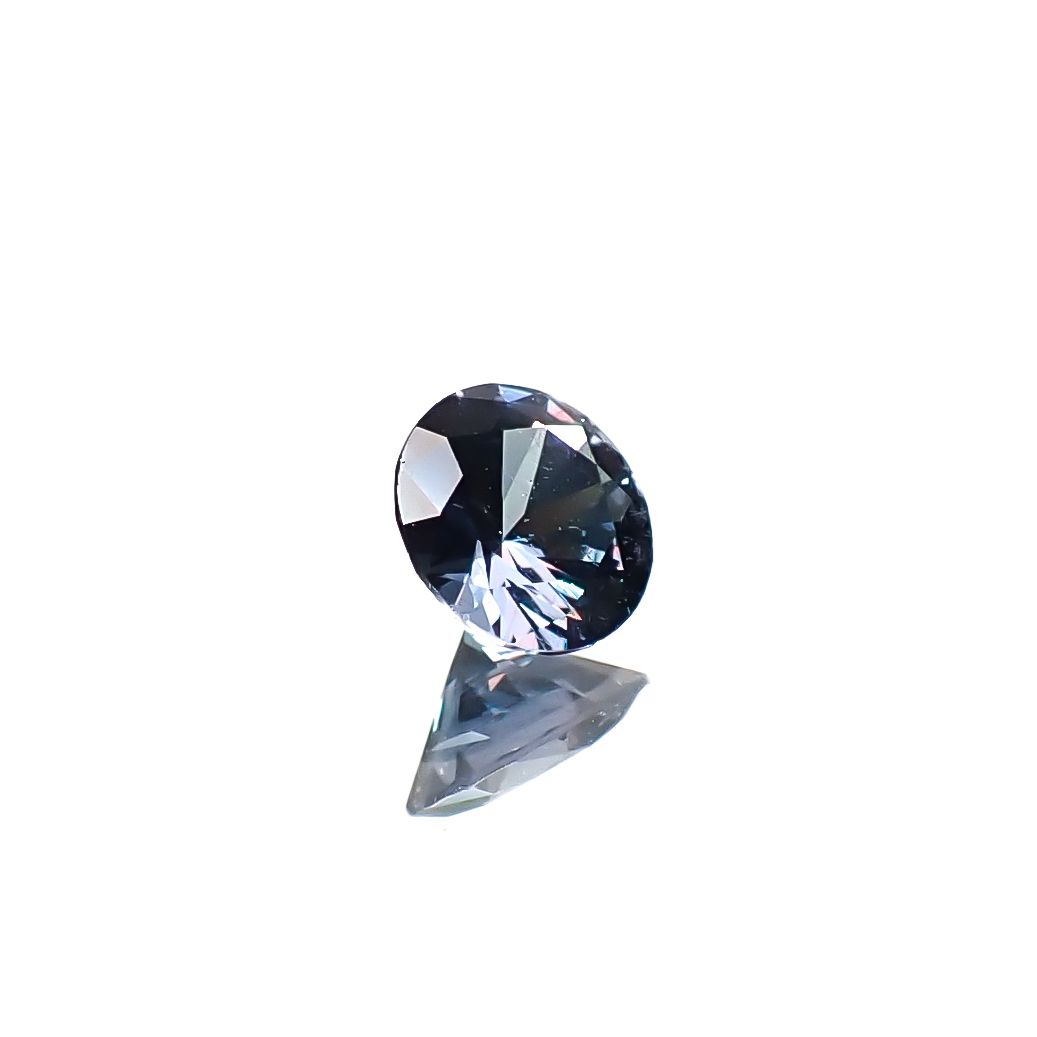 ベキリーブルーガーネット（カラーチェンジガーネット アレキタイプ） マダガスカル・ベキリー産 0.27ct [241229413]4.1x4.1mm前後