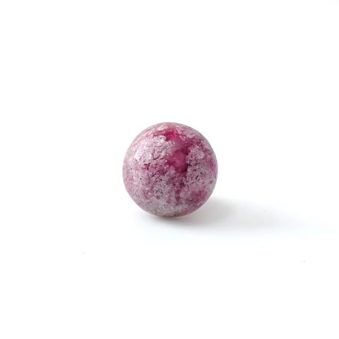 レッドベリル/ピンクベリル(母岩付き) アメリカ・ユタ州産 2.15ct [250730901]9.1x9.1mm前後
