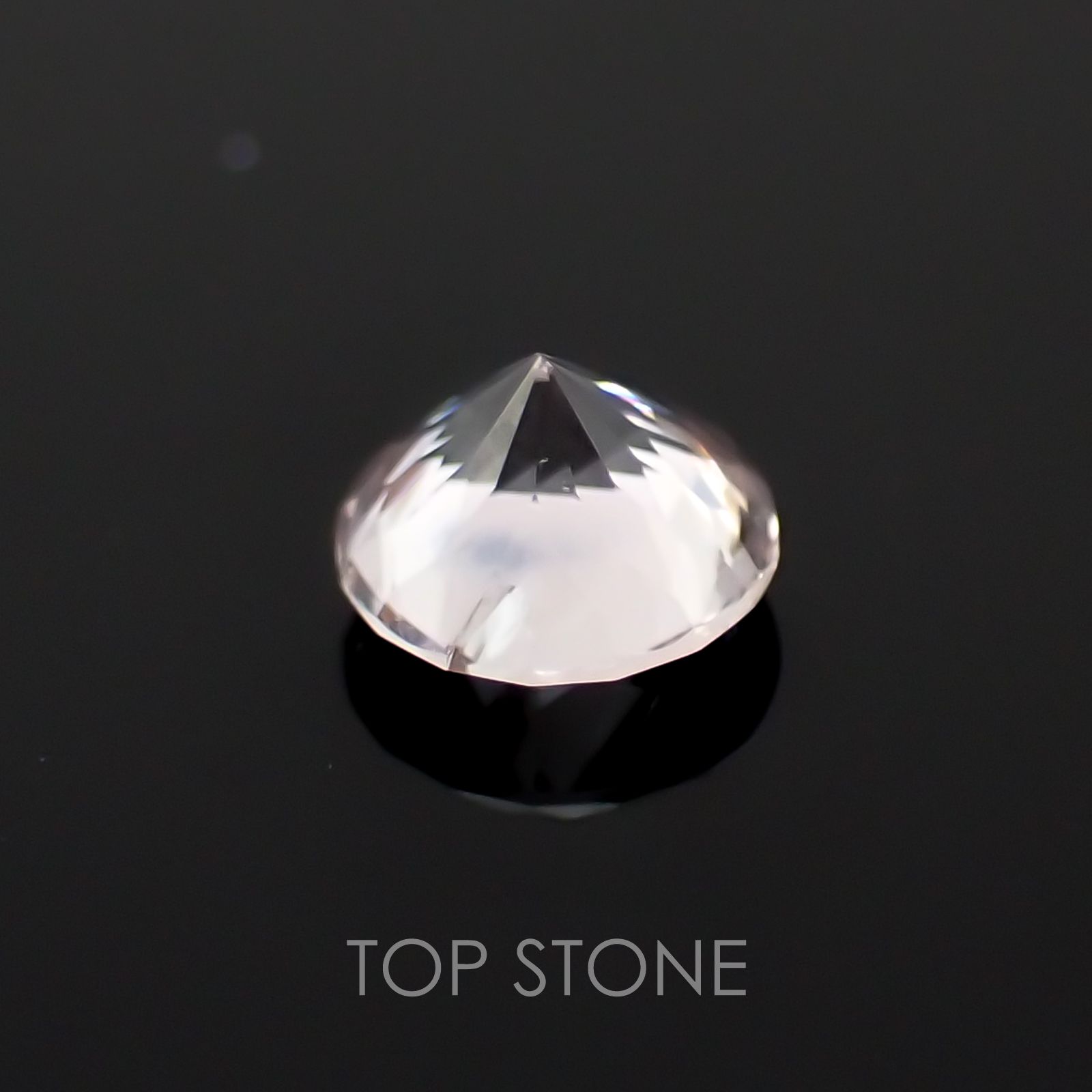 アクロアイト(ホワイトトルマリン) ナイジェリア産 ルース 0.25ct[20129059]4×4mm前後