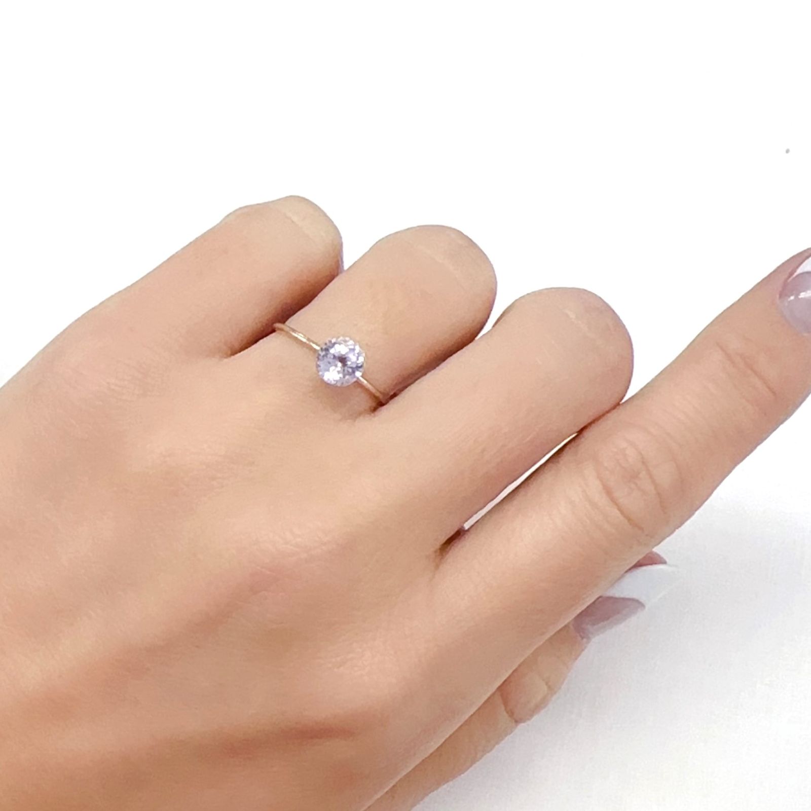 クンツァイト アフガニスタン産 1.14ct[231224774]6.1x6mm前後