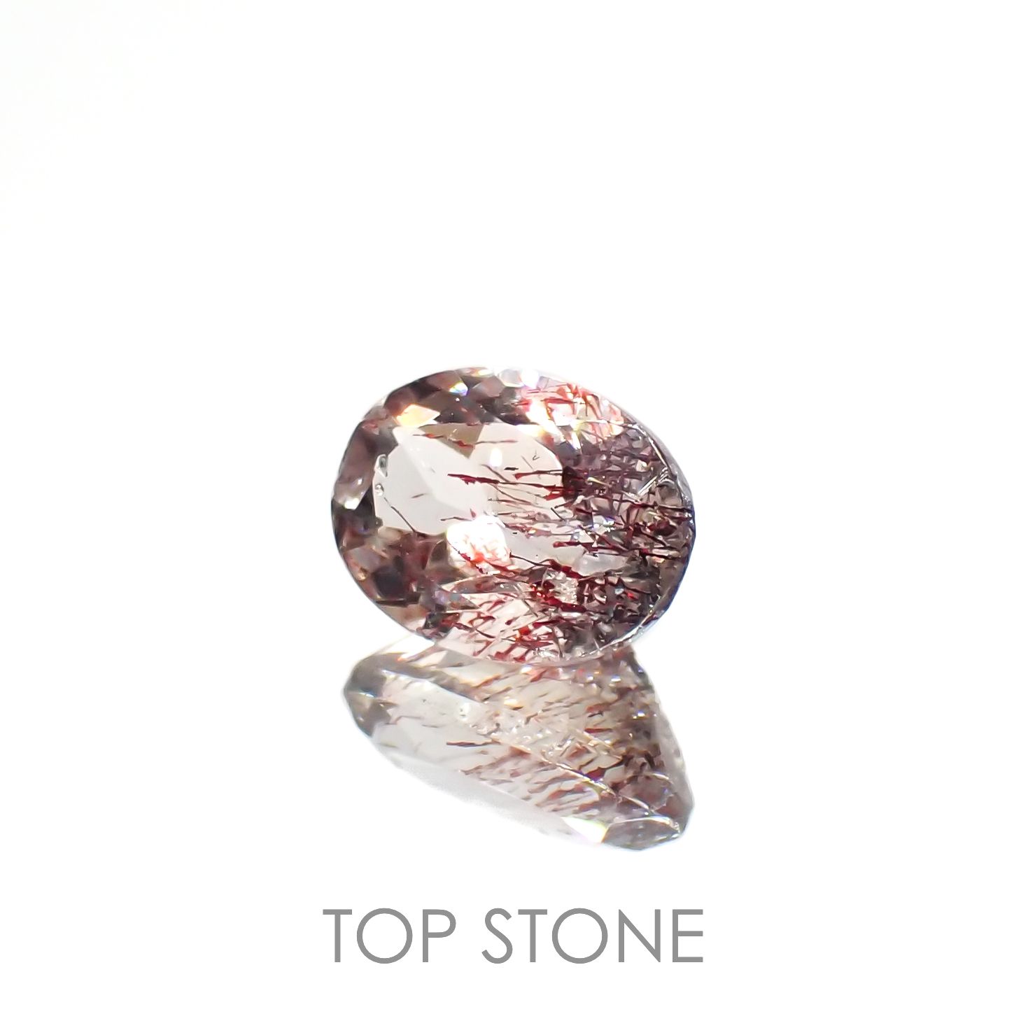 スーパーセブン ブラジル産 0.88ct[221219688]7.2x5.2mm前後