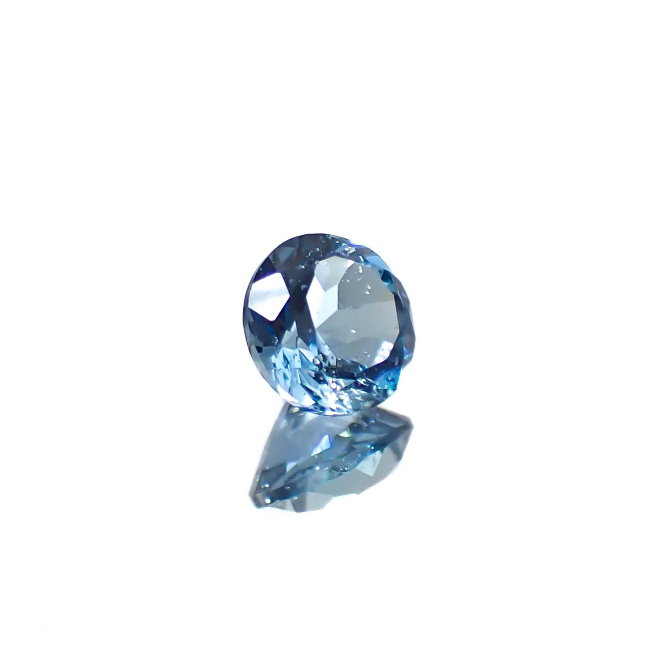サンタマリアアクアマリン ブラジル産 0.34ct [250329933]4.5x4.5mm前後