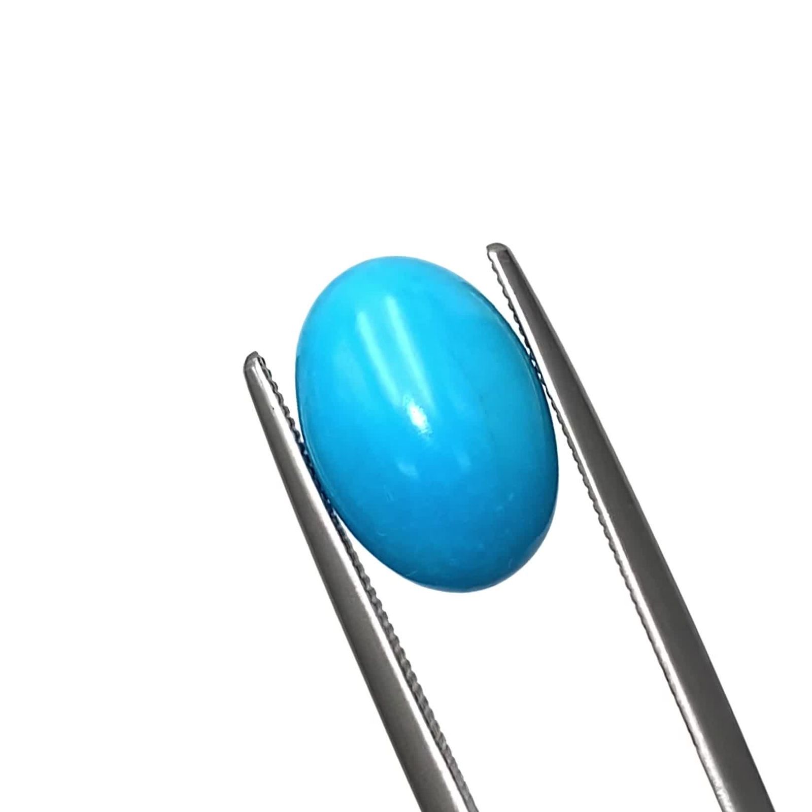 ターコイズ アメリカ・アリゾナ州キングマン産 4.34ct / 12.8x9mm前後