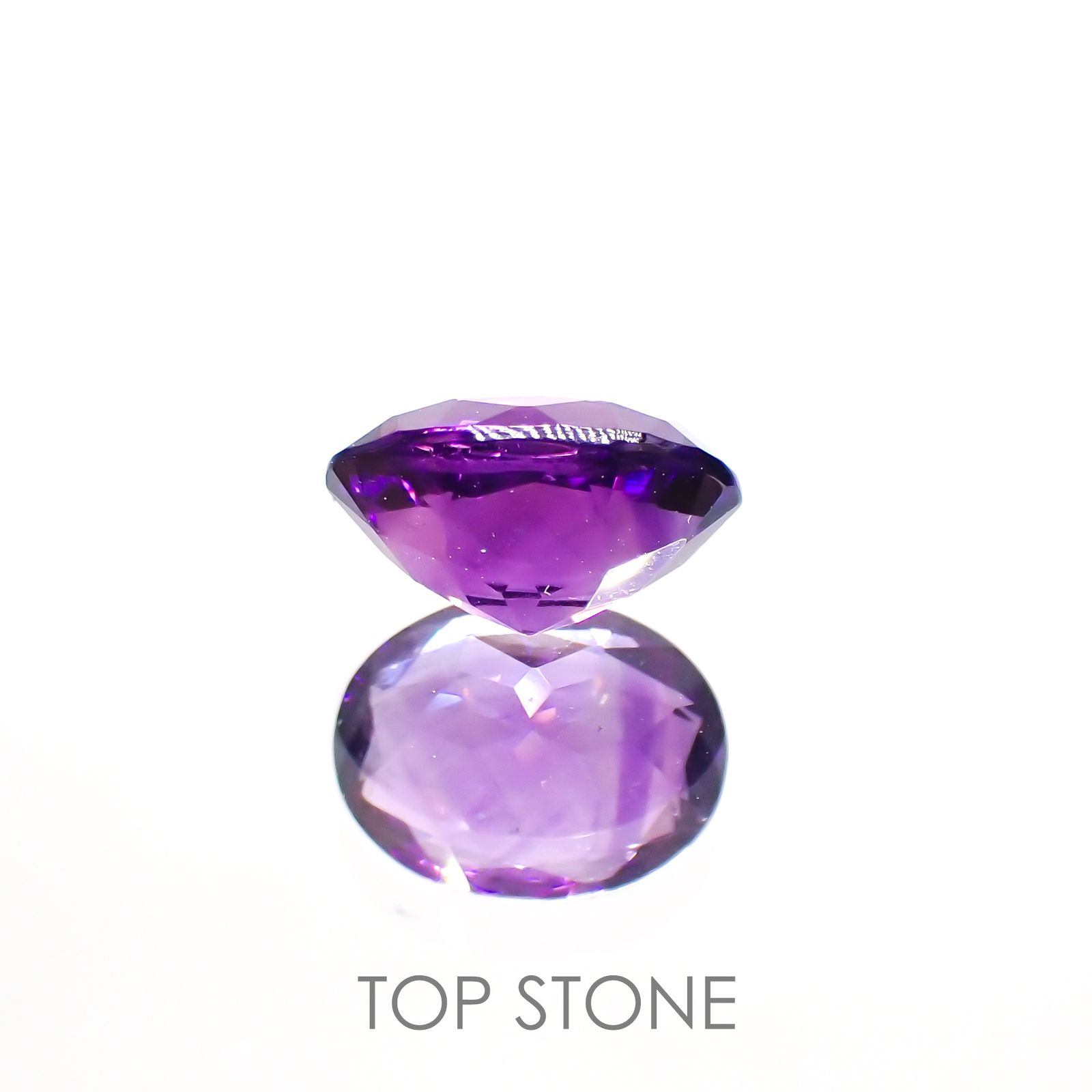 カラーシフトアメジスト(宝石名アメシスト)ブラジル/ウルグアイ産 1.32ct 識別済[220113981]8.3x6.3mm前後