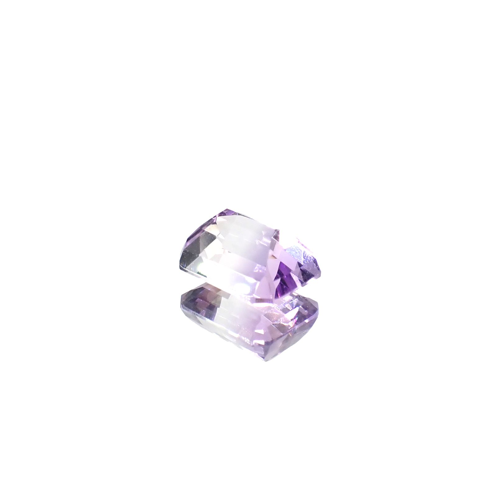 アワーグラスアメジスト モロッコ産 3.43ct / 10.1x8.1mm前後 [250730890]