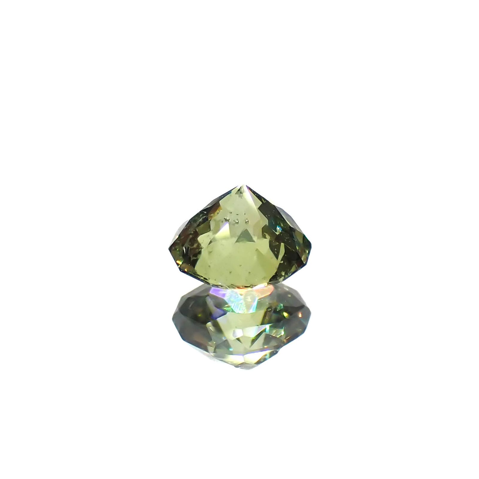 ◇カスタムカット◇デマントイドガーネット ナミビア共和国産 0.40ct[230421378]4.3x4.2mm前後