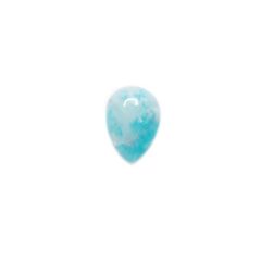 パライバトルマリンインクォーツ(宝石名トルマリンインクォーツ/別名パライバ・トルマリンインクォーツ) ブラジル産 2.477ct ソ付(宝貴協)[210510816]12.9×9.0mm前後