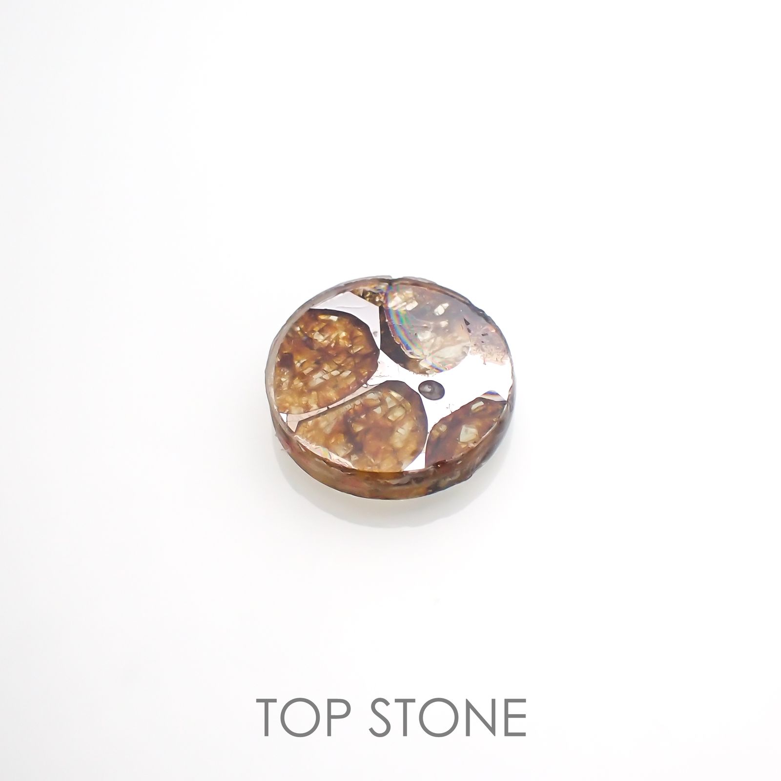 パラサイト隕石Sericho トリプレット 発見地：ケニア 3.62ct[220114150]12x12mm前後