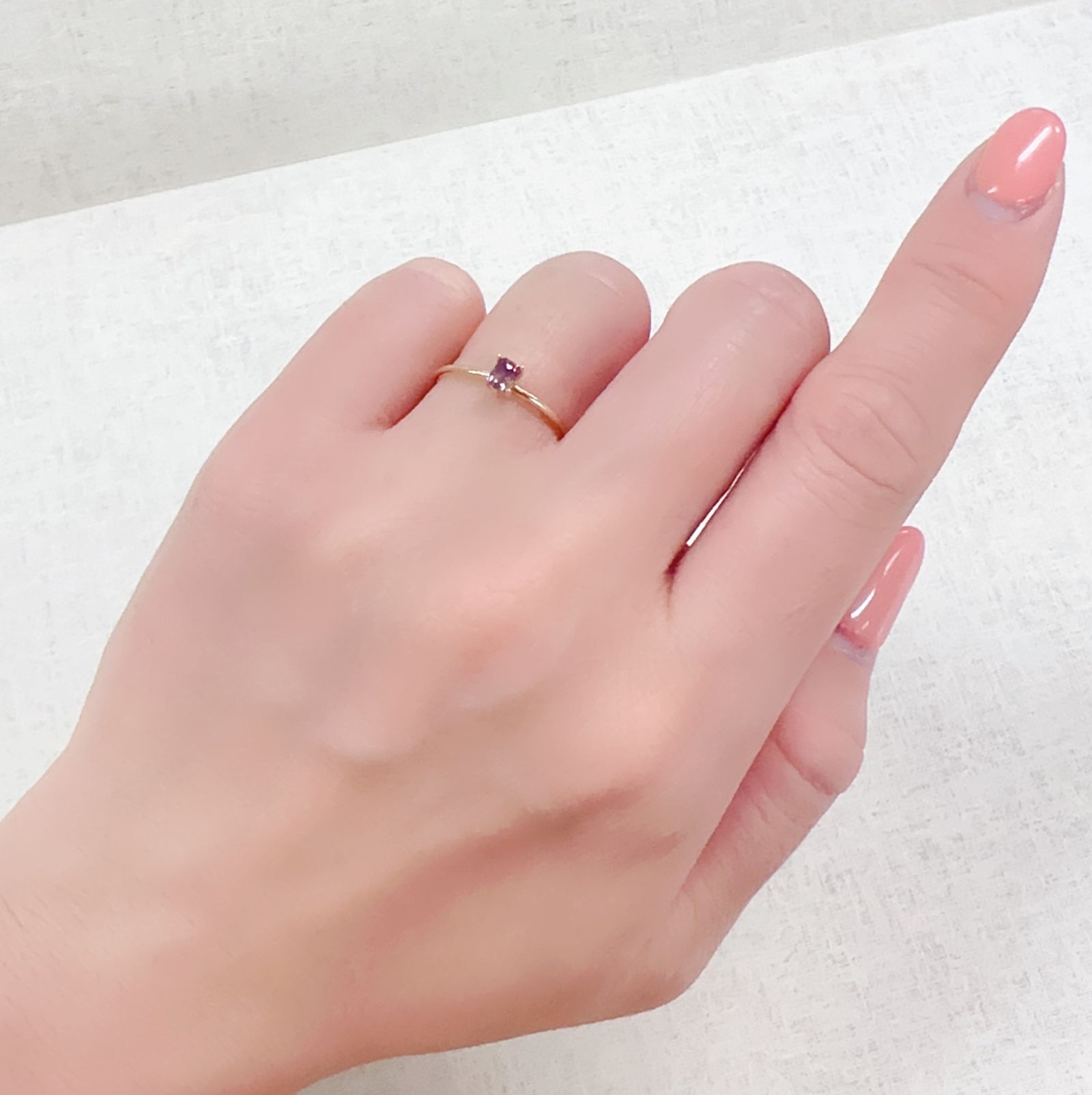 バイカラーサファイア マダガスカル/タンザニア産 0.23ct[230321021]3.5x2.5mm前後